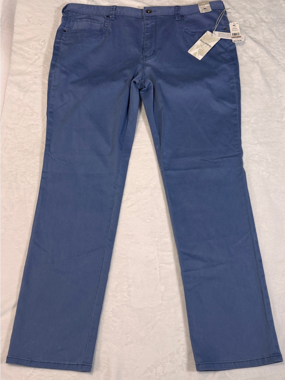 Tommy Bahama Boracay 5 Pocket Pants Men’s 42x34 Blue Stretch NWT